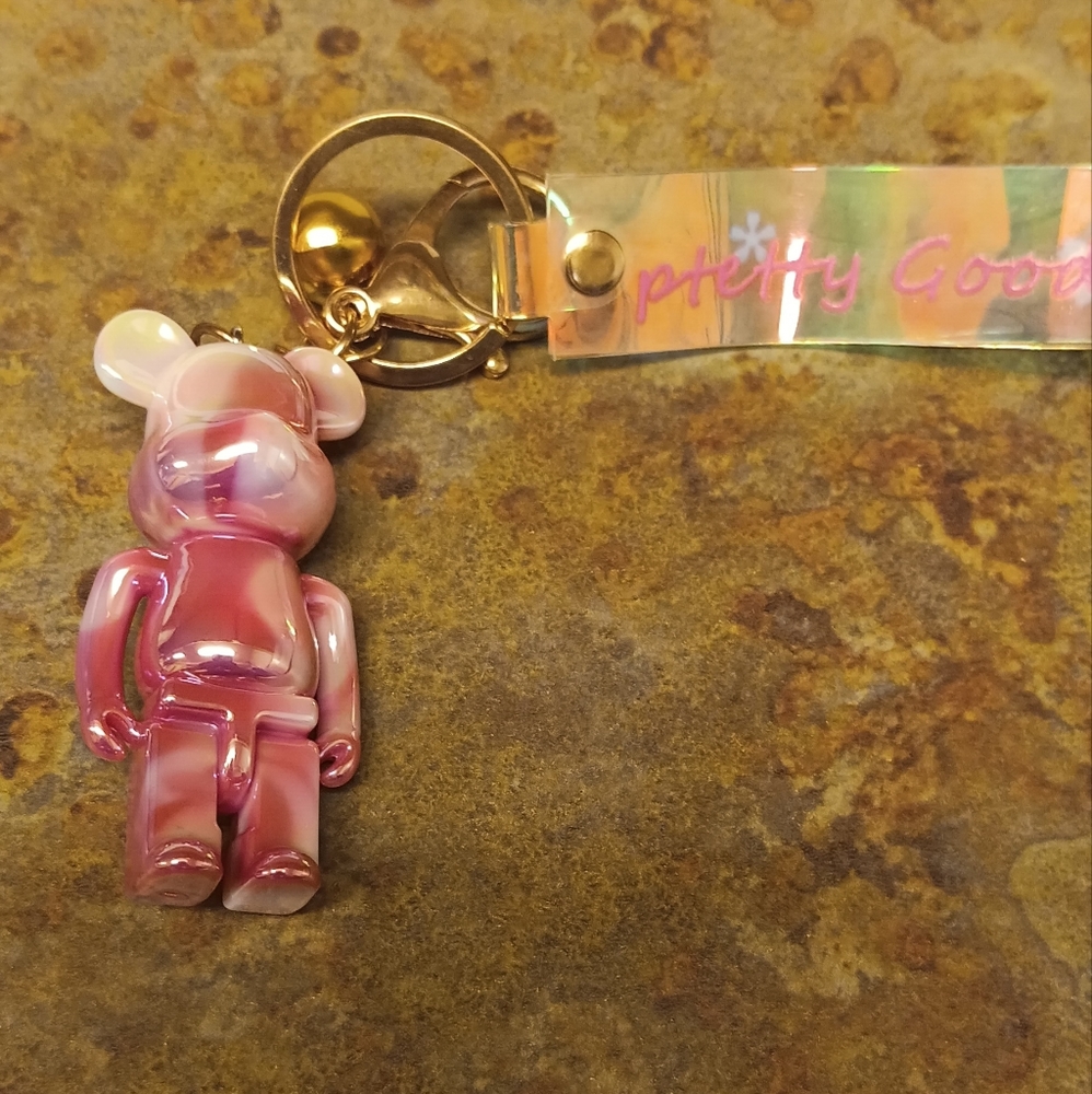 Pink Key Chain